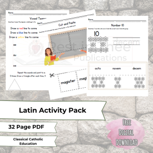 Latin Pack for Pre-K through 1st Grade