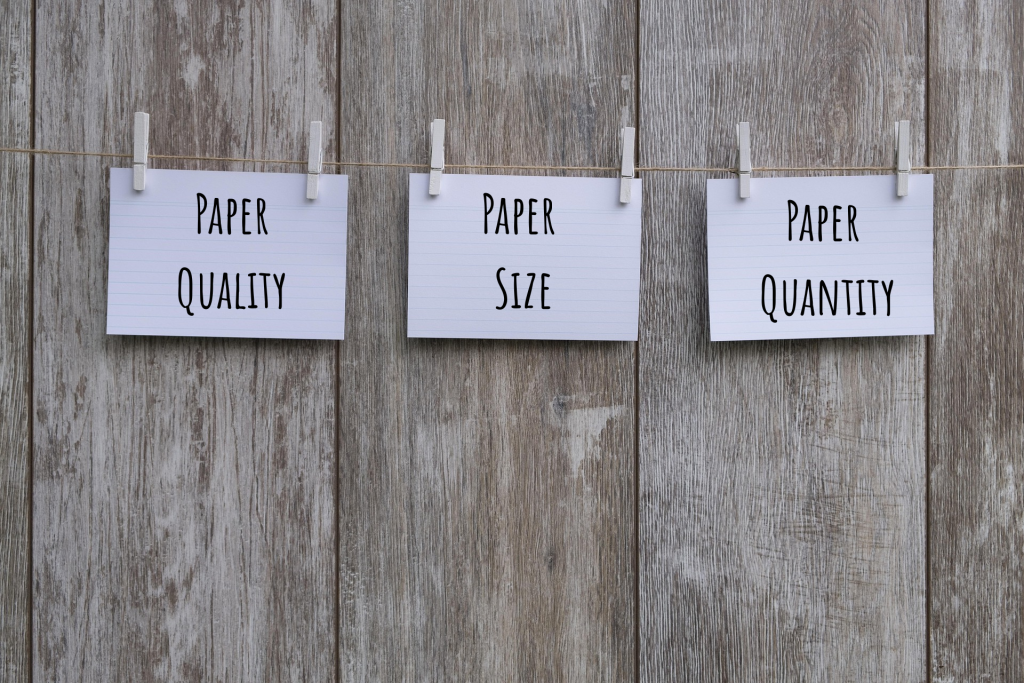 organize a sketchbook homeschool or classroom art education 3 attributes of paper on index cards hanging on wood background