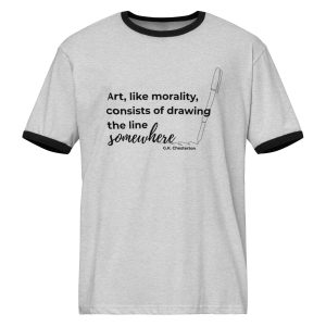 G.K. Chesterton Art Morality Tee Shirt