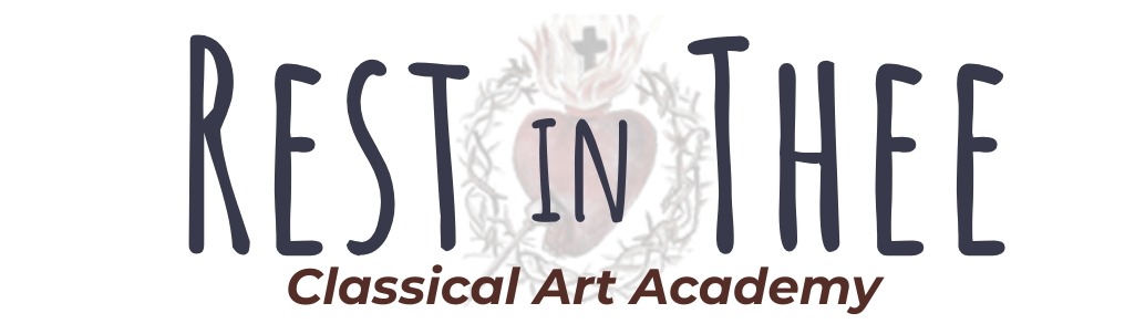 Classical Art Academy Rest in Thee Art Academy Logo